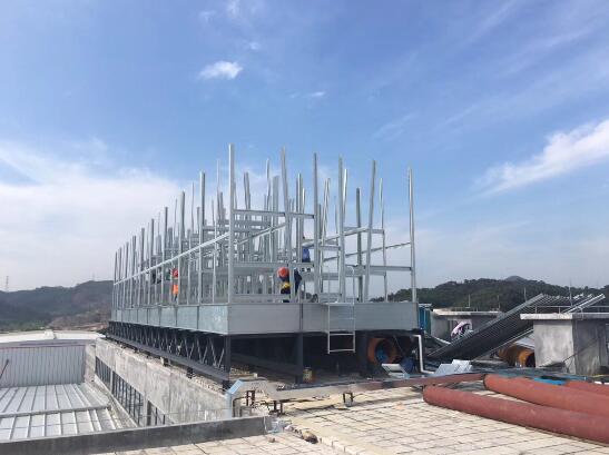 冷卻塔都是散件出貨現場安裝嗎？