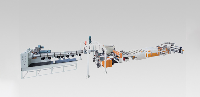 PC、PMMA光學(xué)片材生產(chǎn)線